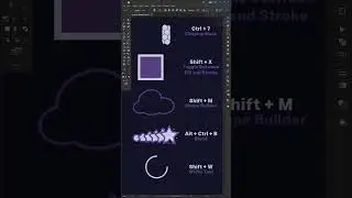 5 Essential Shortcut in Adobe Illustrator #adobeillustrator #graphicdesign #illustratortipsandtricks