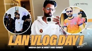 Vlog 47 - FFMIC LAN Day 1 | Total Gaming eSports - TG Fozyajay | #totalgaming #ffesports #vlog