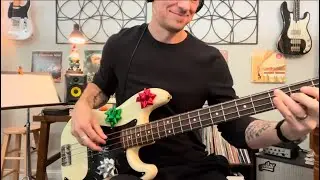 Bass cover / This Christmas by Donny Hathaway / Fender PB70 / La Bella flatwounds