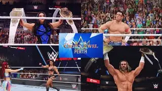 I Played WWE Crown Jewel 2025 in WWE 2K25! | WWE Crown Jewel 2025 Highlights