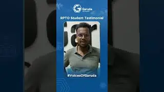 Learn from our RPTO students about their firsthand experiences with Garuda Aerospace