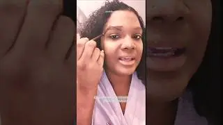 Crazy eyebrow hack that actually works 🙄 #eyebrows #hack #tips #slay  #trending #remix #reaction