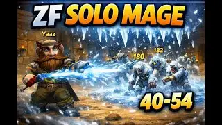 Mage ZF Solo AOE Farm (Level 40&ndash;54) | Fast XP, Standard Frost AOE Spec | WoW Classic
