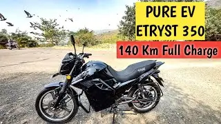 MADE IN INDIA ELECTRIC BIKE | ETRYST 350 | PURE EV | Story on Wheels #TheSilentBeast