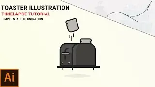 How To Create a Toaster Vector Illustration in Adobe Illustrator