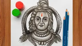 रामलला इजी ड्राइंग || How to Draw Ram ji || Ram ji Easy Drawing ||🚩Jay Shree Ram 🚩 || Hanumanji #art