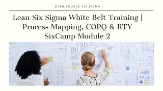 Lean Six Sigma White Belt Training | Process Mapping, COPQ & RTY | SixCamp Module 2