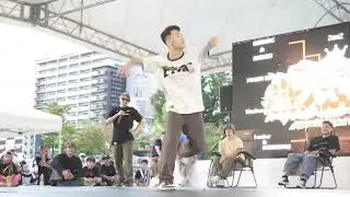 もずくるーFUSION MC vs Amin Drillz & TAICHI TOP4 2on2 Battle 山梨ブレイキン祭り2025