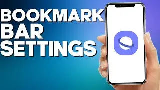 How to Turn on Show Bookmark bar Settings on Samsung Internet Browser App