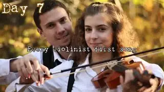 Day 7 _play your first song_   #beginnerviolinist #beginnersong #easyviolinsong #suzuki #littlestar