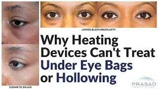 Why Radiofrequency or Laser Devices Can't Treat Under Eye Bags or Hollowing