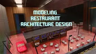 3D restaurant animation in blender
