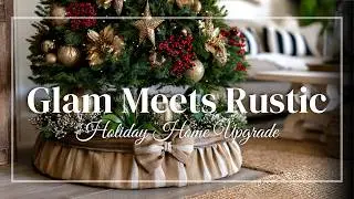 Rustic Meets Glam ✨ Vintage Holiday Decor Ideas for an Elevated Festive Home