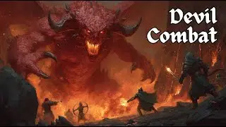 Devil Combat Music | Infernal Fantasy Battle Soundtrack for D&D & RPGs