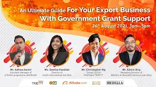 An Ultimate Guide For Your Export Business with Government Grant Support