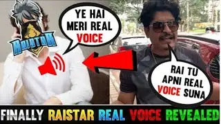 Raistar Real Voice Revealed Finally🗣️😍 100% Real Voice - Garena Free Fire