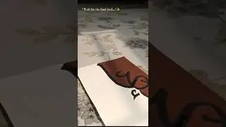 Dua Arabic Calligraphy Art ✍️ Islamic Aesthetic #Shorts #art #islamiccalligraphy #youtubeshorts