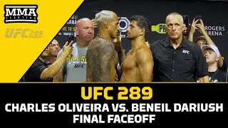 Charles Oliveira Brings Bling, Hugs Former Coach After Final Faceoff | UFC 289 | MMA Fighting