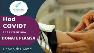 Had COVID ?  Donate plasma ➡️ Save a life 😀
