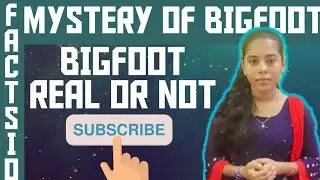 Mystery of Bigfoot || பிக்ஃபூட் || Factsio