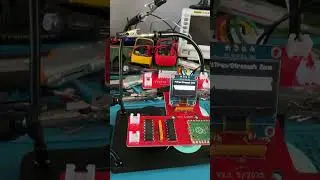 Quick Battlezone controller pcb update. Added a flashing start button.