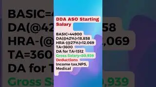 DDA ASO Salary|DDA Recruitment 2023 |DDA ASO job profile