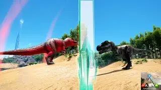 Preparando todo para la cueva Tek y de evo rex a evo giga / Un mundo de dinos / Ark eternal *21