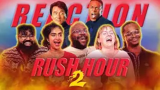 FIRST TIME WATCHING!!! Rush Hour 2 | Group Reaction