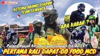 MASBAY MV KETEMU TEAM SEMVACK‼️PULANG NGOJEK GAK NYANGKA BISA KETEMU DIKRON CS IN THE GANK