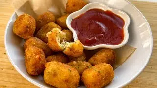 Homemade McCain Potato Cheese Shots! Easy & Crispy!