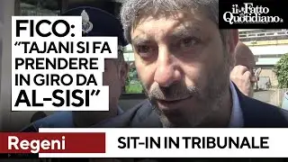 Regeni, sit-in in tribunale. Fico: 