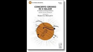 Concerto Grosso in D Major | arr. Robert D. McCashin | Grade 4