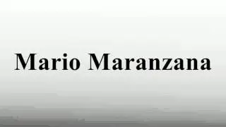 Mario Maranzana