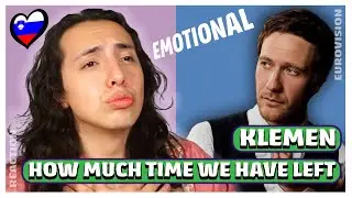 🇸🇮 Klemen - How Much Time We Have Left // WINNER REACTION // Slovenia 🇸🇮