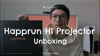 Happrun H1 Projector Unboxing