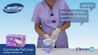CareBag Commode Liner