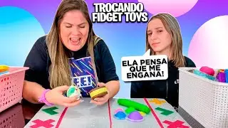 TROCAS de FIDGET TOYS * TENTANDO ENGANAR a YASMIN GALVAO
