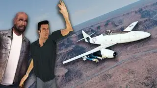 Tanner steals a fighter jet from Area 51 | BeamNG.Drive