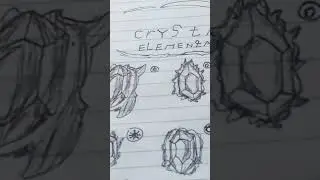 Kan judulnya elemental crystal berarti elemennya dari crystal dong ?!! For @Darrenimations🧴😋