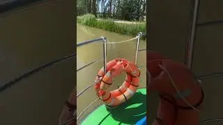 Barco del Canal de Castilla en Fromista