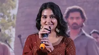 Actress Anaswara Rajan Speech at People's Champion Success Meet | Roshan | Silver Screen
