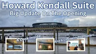The Howard Kendall Suite - Latest Update Today As The Site Starts To Take Shape