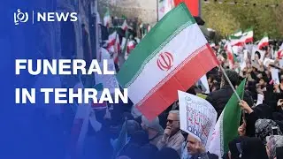 Thousands attend funeral in Tehran for security forces killed in protests