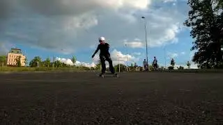 KAM NA LONGBOARD V PRAZE - SLIDE SESSION HRADCANSKA