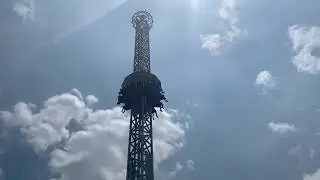Jacob & Uncle Brian ride the Ozone!