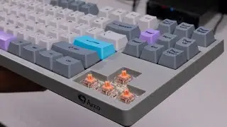 ⌨ Akko 3087 Silent v2 - Akko pink typing sounds