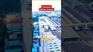 Charlapalli New Railway Station 😍#charlapalli #railway #terminal #ytshorts &lrm;@Kr_Cuts&nbsp;