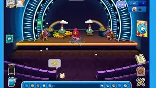 Hosting a Comedy Show on Club Penguin