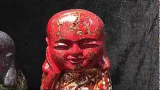 Lacquer art #01 | How to make a small lacquered wooden Buddha statue | Tượng gỗ sơn m&agrave;i ch&uacute; tiểu