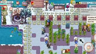 Harvest town# decorating the whale island